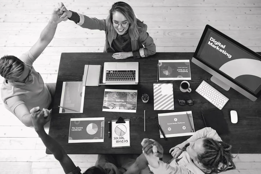 Digital marketing performance dashboard